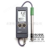 便携式电镀酸度pH -温度°C测定仪