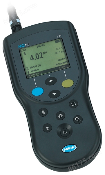 哈希HQ11d便携式数字化pH测定仪ORP温度值