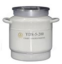 YDS-5-200成都金凤大口径液氮罐 冷冻保存箱